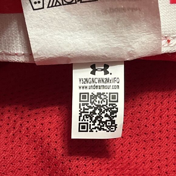 🥎Under Armour Red Cropped Softball Pants Juniors M NWT! 🥎 - Picture 12 of 12